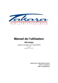 Notice TAKARA IGO AMIGO Navigateur