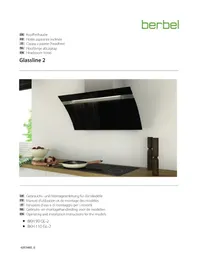 Notice BERBEL BKH 90 GL Hotte