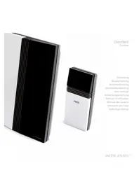 Notice Jacob Jensen CORDLESS Sonnette de portes