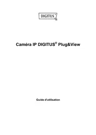 Notice Ednet DN16043 Caméra de surveillance