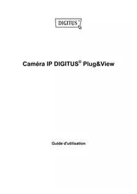 Notice Ednet DN16038 Caméra de surveillance