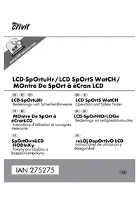 Notice CRIVIT IAN 275275 Chytré hodinky