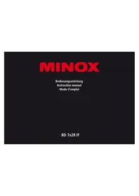 Notice MINOX BD 7X28 IF Jumelles