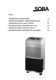 Notice Soba XE510 Luftbefeuchter