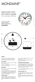 Notice Mondaine MINI GGM.D029 Montre