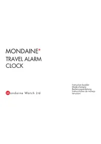 Notice Mondaine GGM.D014 Montre