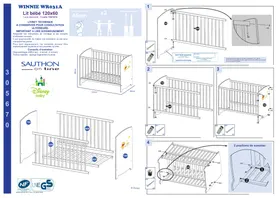 Notice SAUTHON WINNIE WR031A Lit bébé