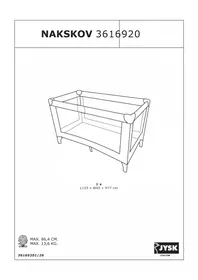 Notice JYSK NAKSKOV Lit bébé
