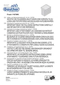 Notice Geuther FRESH Lit bébé