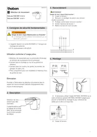 Notice THEBEN THELUXA S360 BK Détecteur de mouvement