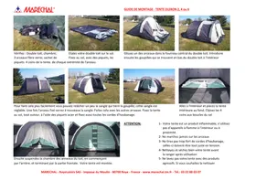 Notice Marechal OLERON 2 Tente