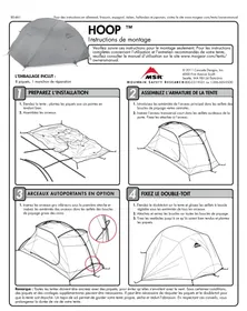 Notice MSR HOOP Tente