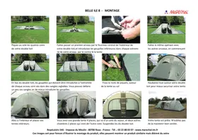Notice Marechal BELLE ILE 8 Tente