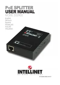 Notice Intellinet 502900 Carte réseau / adaptateur