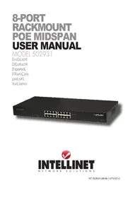 Notice Intellinet 502931 Carte réseau / adaptateur