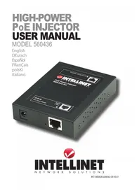 Notice Intellinet 560436 Carte réseau / adaptateur