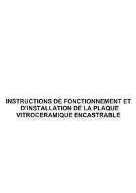 AYA APV460B - Cuisinière