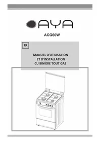 AYA ACG60W - Cuisinière