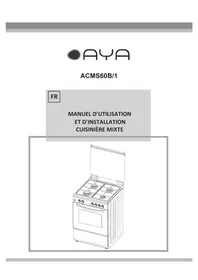 AYA ACMS60B1 - Cuisinière