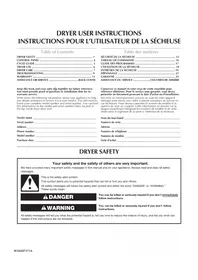 Notice Estate EED4400WQ Tumble drier