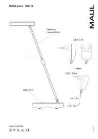 Notice MAUL PUCK Éclairage
