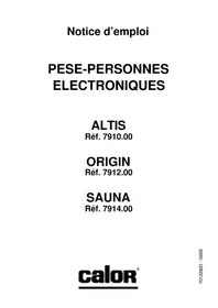 CALOR Origin 7912 - Balance