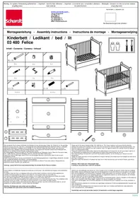 Notice Schardt FELICE Lit bébé