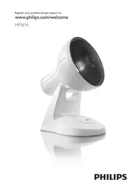 Notice PHILIPS INFRAPHIL HP3616 แสงสว่าง