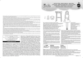 Notice MATTEL BARBIE COLOR ME CUTE PUPPY PLAY SET Jouets