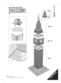 Notice RAVENSBURGER BIG BEN LONDON Jouets