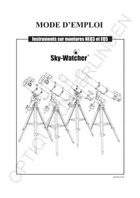 Notice Sky-Watcher NEQ3 Télescope