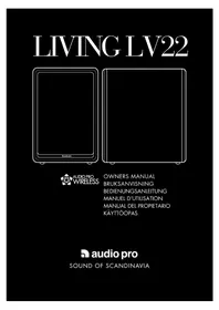 Notice AUDIO PRO LIVING LV22 Haut-parleur