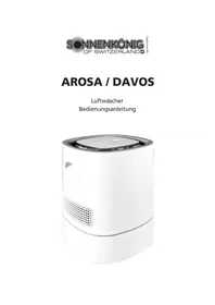Notice Sonnenkönig DAVOS Air purifier