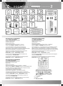 Notice ELRO DB260F Sonnette de portes