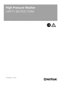 Notice NILFISK MH 6P Augstspiediena tīrītājs