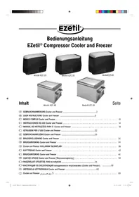 Notice EZetil EZC 35 Frigo
