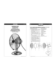 Notice Biltema 35976 Ventilateur