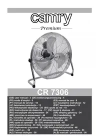 Notice CAMRY CR 7306 Wentylator