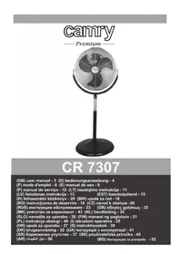 Notice CAMRY CR 7307 Wentylator