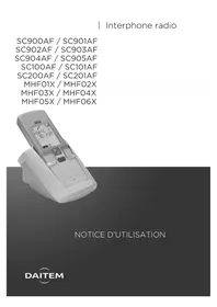 Notice DAITEM SC903AF Interphone