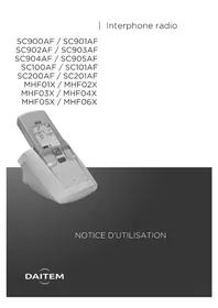Notice DAITEM SC200AF Interphone