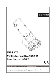 Notice Gamma V1332X2 Tondeuse à gazon