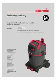 Notice Starmix NSG UCLEAN LD1420 Putekļsūcējs