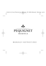 Notice Pequignet MOOREA Watch