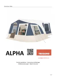 Notice TRIGANO ALPHA Tente