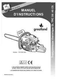 Notice Greatland GL TRC 40 CS Scie