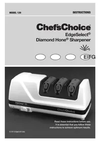 Notice Chef's Choice EDGESELECT 120 Affilacoltelli