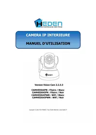Notice Heden CAMHED04IPWB Caméra de surveillance