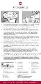 Notice Victorinox SPARTAN SILVERTECH Couteau