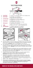 Notice Victorinox SKIPPER Couteau